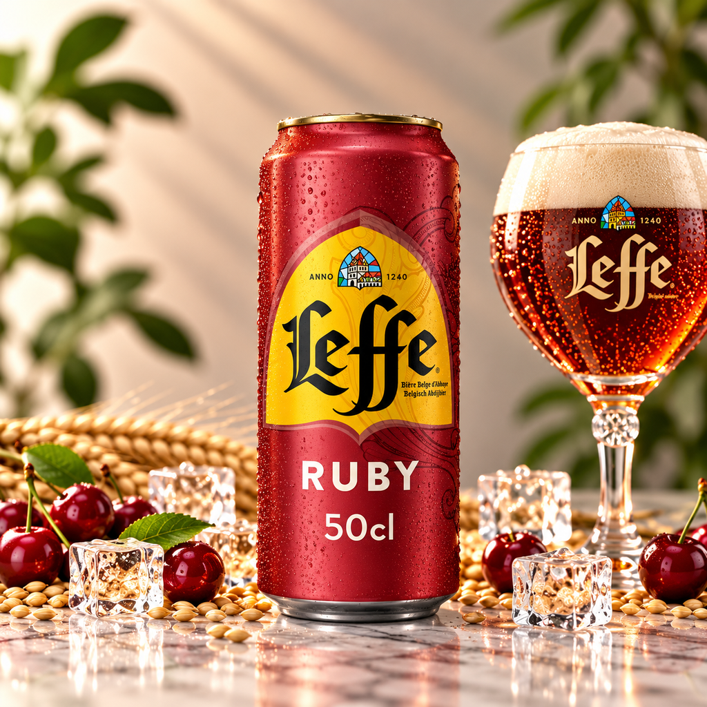 Leffe Ruby 24x50cl CANS